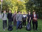 Студенты политеха приняли участие в осеннем экологическом субботнике