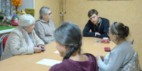 Помощник благочинного Воскресенского округа Нижегородской епархии провел беседу в православном клубе «Духовный очаг» - Нижегородская епархия