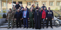 Благочинный Автозаводского округа благословил добровольцев на отправку в зону специальной военной операции - Нижегородская епархия