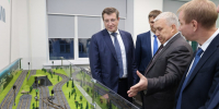 Глеб Никитин и Сергей Дорофеевский осмотрели кластер в НИПС - НТА-Приволжье