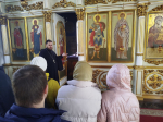 Подопечные центра реабилитации подростков с ограниченными возможностями посетили главный храм Московского благочиния