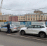 Брошенный автомобиль спровоцировал огромную пробку на площади Свободы - НИА Нижний Новгород
