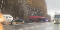 Смертельная авария по пути в Уфу в Кстовском районе и опрокинутая фура напугали нижегородцев - ProGorodNN.Ru