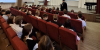 Клирик Нижегородского благочиния провел духовную беседу с учащимися гимназии №13 - Нижегородская епархия