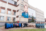 Граффити в честь героя-кинолога Кудрявцева открыли в Нижнем Новгороде