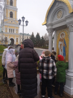 В Свято-Троицком Серафимо-Дивеевском женском монастыре состоялась экскурсия для школьников