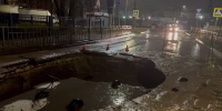 В Нижнем Новгороде пьяный водитель на ВАЗ врезался в ограждение и опрокинулся в яму - ProGorodNN.Ru