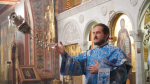 В день особого почитания иконы Божией Матери «Знамение» митрополит Георгий совершил Божественную литургию на Патриаршем подворье Дивеевского монастыря в Москве