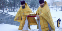 В Воскресенском благочинии Нижегородской епархии состоялась торжественная встреча ковчега с частицей мощей святителя Тихона, Патриарха Московского - Нижегородская епархия