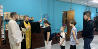 Помощник благочинного Нагорного округа совершил молебен в нижегородском клубе единоборств «Русский витязь» - Нижегородская епархия
