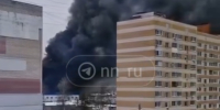 Крупный пожар произошел в Щербинках утром в среду - ProGorodNN.Ru