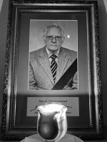 В Алексеевском храме состоялось отпевание профессора и многолетнего преподавателя семинарии Владимира Михайловича Строгецкого