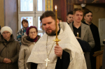 В Алексеевском храме состоялось отпевание профессора и многолетнего преподавателя семинарии Владимира Михайловича Строгецкого