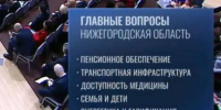 Топ-5 тем нижегородцев Путину: пенсии, медицина и транспорт волнуют больше всего - НИА Нижний Новгород