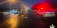 Женщина погибла в Павловском округе после наезда двух автомобилей - фото 1 - vGorodeN.Ru