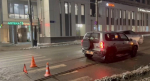 Девушка была госпитализирована в больницу после ДТП в центре города