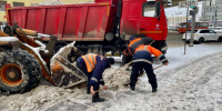 Уборка снега продолжается в Нижнем Новгороде — видео - НИА Нижний Новгород