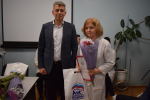 Новогоднее поздравление приняли врачи в Советском районе