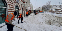 Более 50 сантиметров снега выпало в Нижнем Новгороде за три дня - фото 1 - vGorodeN.Ru