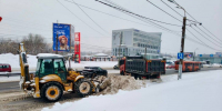 Опубликованы фото уборки снега на улицах Нижнего Новгорода - фото 2 - vGorodeN.Ru