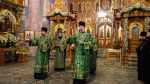 Сонм архипастырей Русской Православной Церкви совершил вечернее богослужение в Серафимо-Дивеевском монастыре