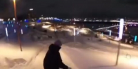 Сноубордисты накатали трассу на набережной Федоровского в Нижнем Новгороде - Сетевое издание Живем в Нижнем