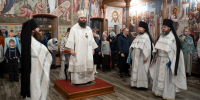 В праздник Крещения Господня управляющий Городецкой епархией совершил Божественную литургию в Феодоровском монастыре Городца - Нижегородская епархия
