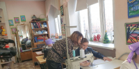 Клирик Московского благочиния принял участие в патриотической акции «Мост добра» в школе № 86 - Нижегородская епархия
