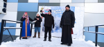 Клирик Саровского благочиния посетил спортивные учреждения и мероприятия города Сарова