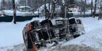 Автобус с пассажирами перевернулся в Борском округе - НИА Нижний Новгород