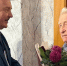 Поздравления со 100-летним юбилеем принимает участник Великой Отечественной войны Алексей Цебулаев - Администрация г. Нижний Новгород