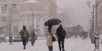 Сильный снегопад снова идет в Нижегородскую область - НИА Нижний Новгород