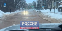 В Нижнем Новгороде Ковалихинскую затопило из-за аварии на трубопроводе - Newsroom24.Ru