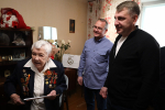 101-й день рождения отметила участница Великой Отечественной войны Александра Алексеевна Нестеренко