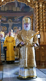 В Серафимо-Дивеевском монастыре Божественную литургию совершил епископ Георгиевский и Прасковейский Николай
