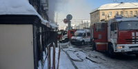 В Нижнем Новгороде из-за пожара на Ильинской изменили движение транспорта - Newsroom24.Ru