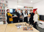 Клирик Нагорного благочиния принял участие в общероссийской акции «Дарите книги с любовью»
