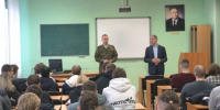 Встреча студентов с участником СВО - НГСХА