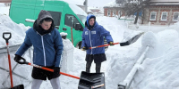 Память живёт в делах: в деревне Новопокровское очистили от снега памятник героям Великой Отечественной войны - Единая Россия