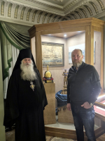 Архимандрит Тихон (Затёкин) принял участие в открытии выставки к 230-летию со дня рождения императора Николая I