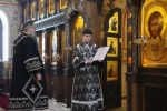 В день памяти преподобного Варнавы Гефсиманского митрополит Георгий возглавил литургию Преждеосвященных Даров в Выксунском Иверском женском монастыре
