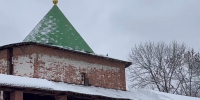 Крышу кремлевской стены в Нижнем Новгороде восстановят до 6 марта - Время Н