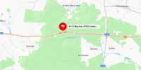 Опрокинувшаяся фура парализовала М-12 в сторону Нижнего Новгорода - НИА Нижний Новгород