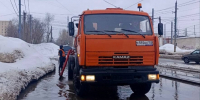 В Нижнем Новгороде запустили откачку воды с улиц после оттепели - ProGorodNN.Ru