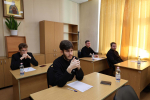 Студенты выпускного курса Нижегородской духовной семинарии приняли участие в написании Единой диагностической работы
