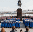 Более 1000 нижегородцев приняли участие в патриотическом флешмобе, посвященном Дню воссоединения Крыма с Россией - ГТРК Нижний Новгород