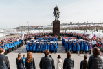Более 1000 нижегородцев приняли участие в патриотическом флешмобе, посвященном Дню воссоединения Крыма с Россией