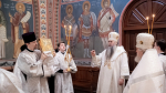 Глава Нижегородской митрополии совершил Божественную литургию на Патриаршем подворье Дивеевского монастыря в Москве