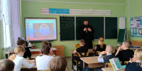 Клирик Дальнеконстантиновского благочиния провел духовную беседу с четвероклассниками - Нижегородская епархия