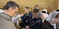 Помощник благочинного Приокского округа провел беседу с участниками православного клуба при Нижегородской академии МВД России - Нижегородская епархия